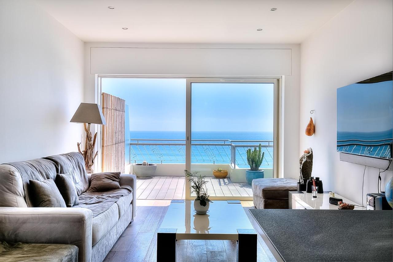 Le Florentina, Dernier Etage Avec Terrasse, Vue Sur La Baie Des Anges Apartamento Nice Exterior foto